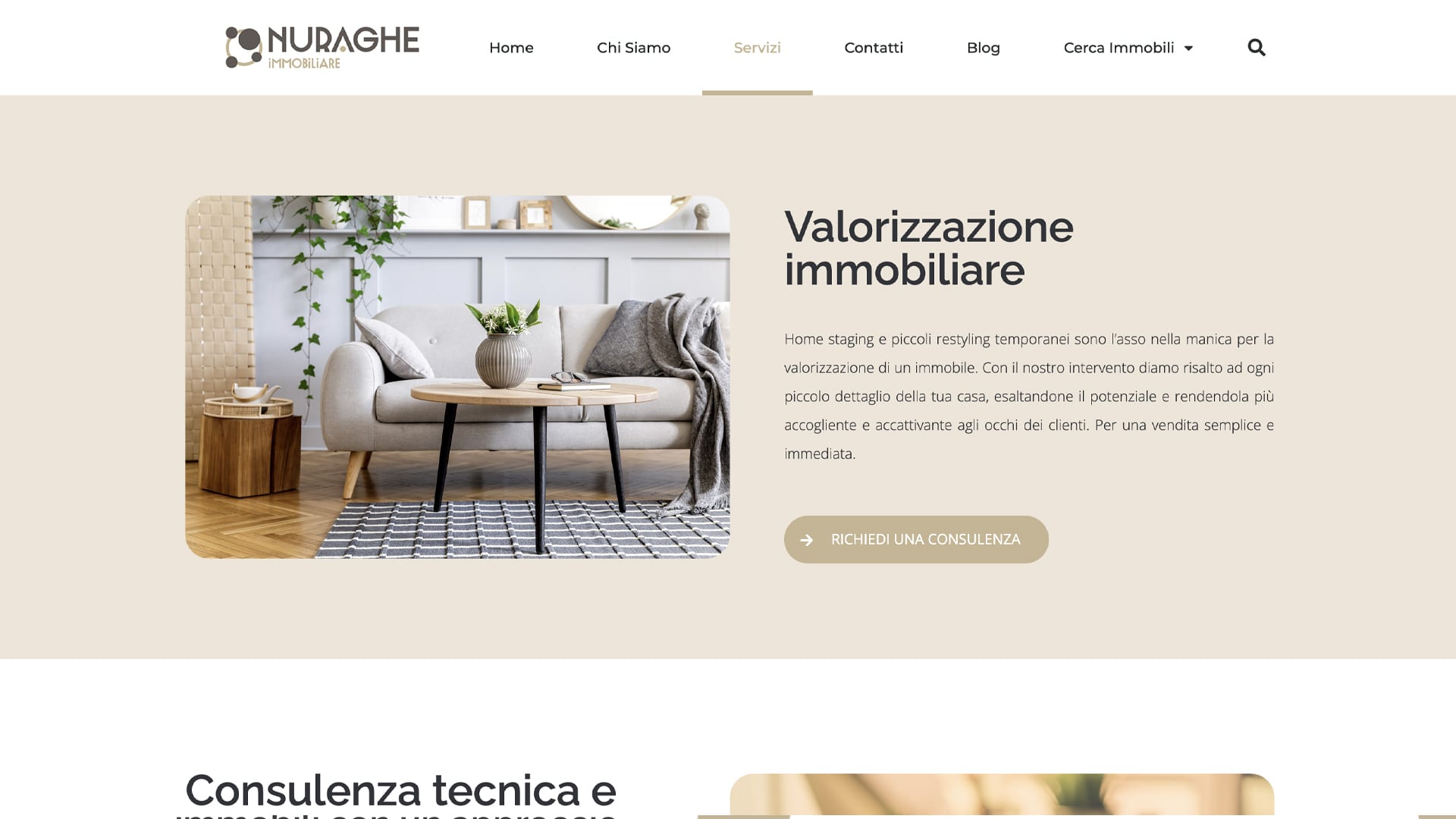 Realizzazione Siti Web Interior Designer Sardegna
