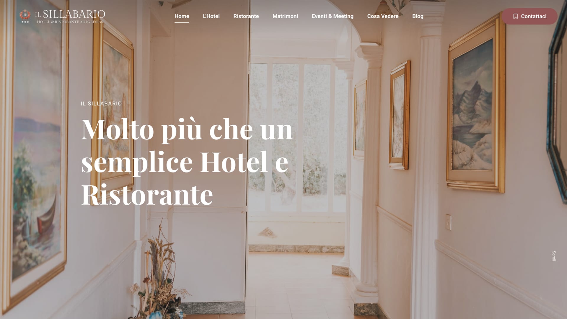 Realizzazione Sito Web Hotel Iglesias - Il Sillabario