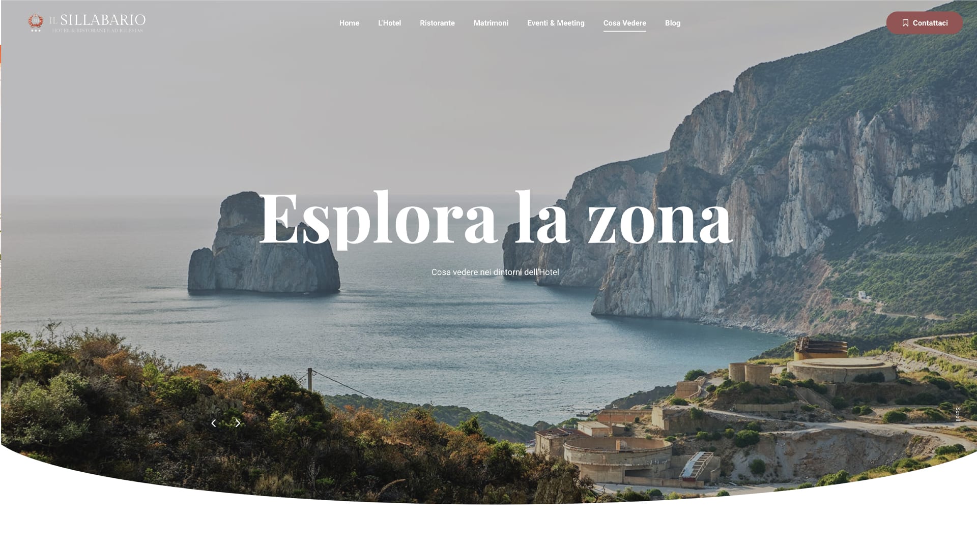 Realizzazione siti web per operatori turistici ad iglesias - Sardegna